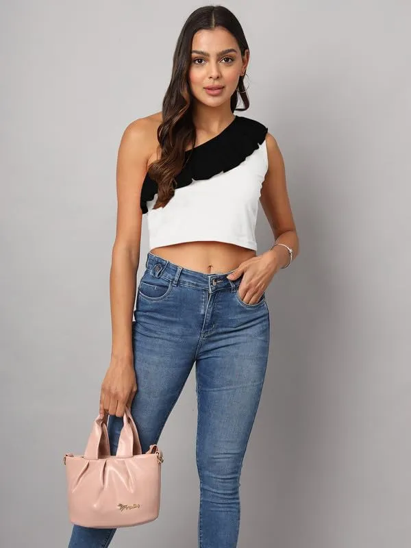 Whiteblack_Cotton_Blend_Single_Jersey_Tops