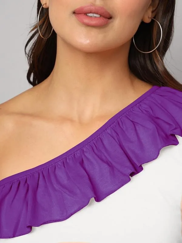 Whitepurple_Cotton_Blend_Single_Jersey_Tops