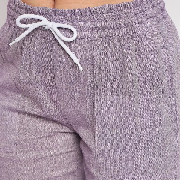 BRINNS_Comfortable_and_Stylish_Women's_Straight_Leg_Trousers_-_Mid-Rise,_Regular_Length,_Flat-Front_Design