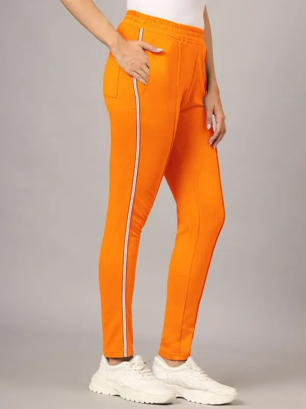 Orange_Cotton_Loop_Teri_Track_Pants