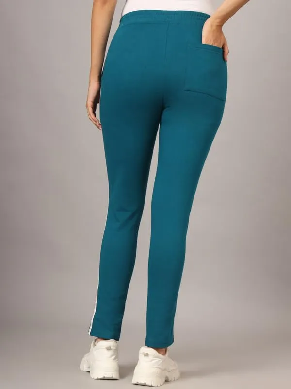Teal_Cotton_Loop_Teri_Track_Pants