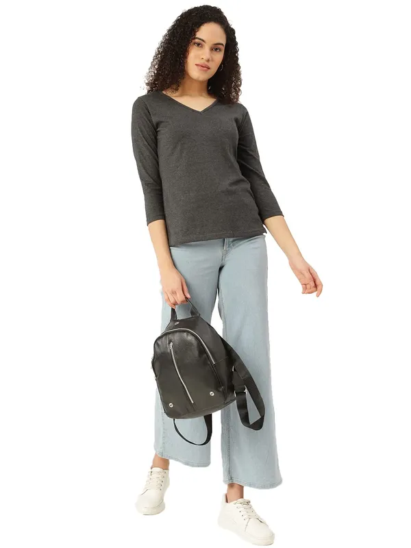 Charcoal_Cotton_Blend_Single_Jersey_Tshirts
