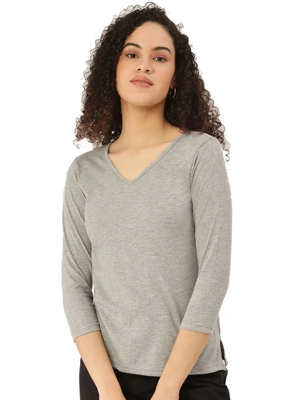 Greymelange_Cotton_Blend_Single_Jersey_Tshirts