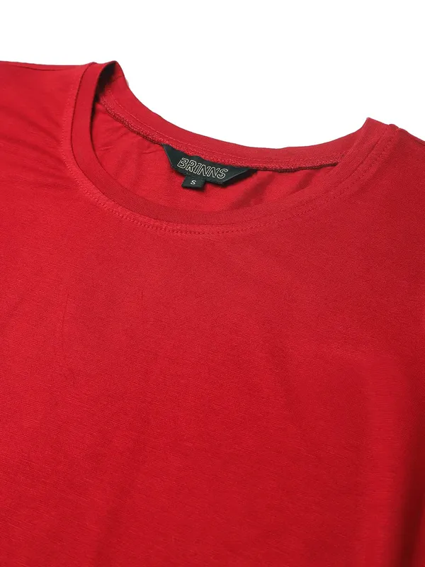 BRINNS_Women_Maroon_T-Shirt
