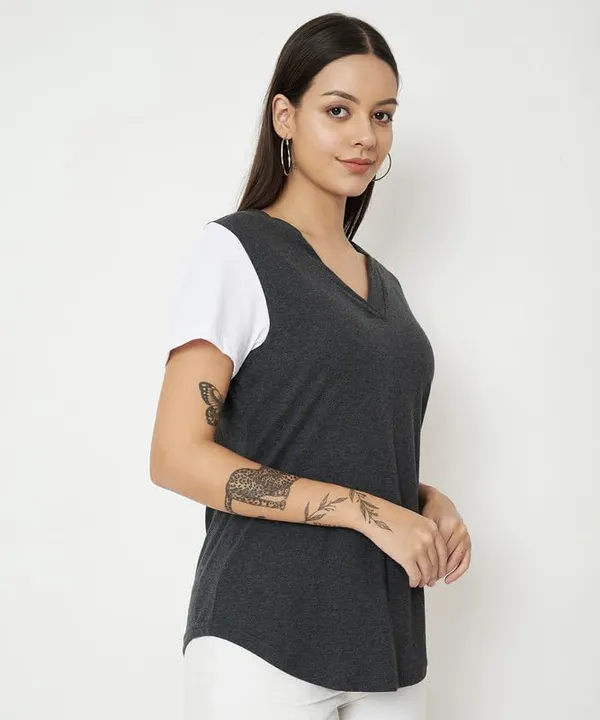 Dgreywhite_Cotton_Blend_Single_Jersey_Tshirts
