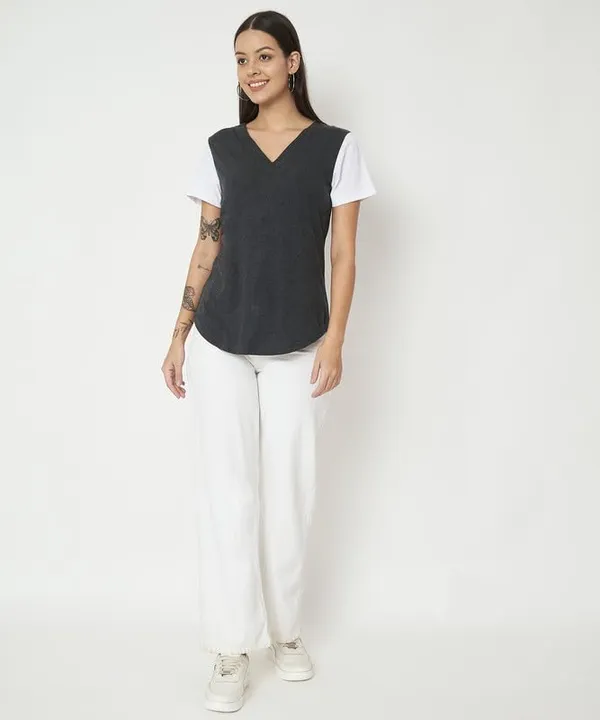 Dgreywhite_Cotton_Blend_Single_Jersey_Tshirts