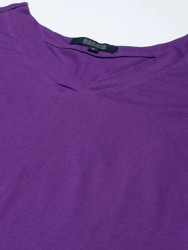 Purple_Cotton_Blend_Single_Jersey_Tshirts
