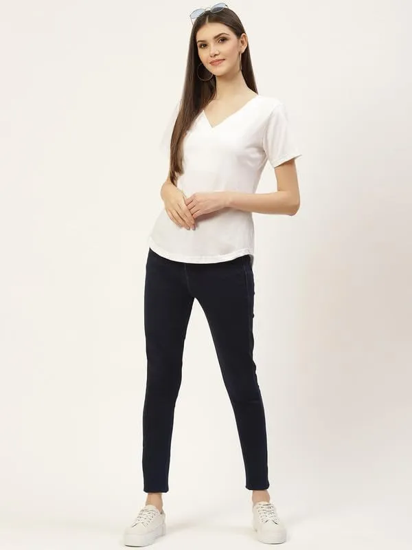 White_Cotton_Blend_Single_Jersey_Tshirts