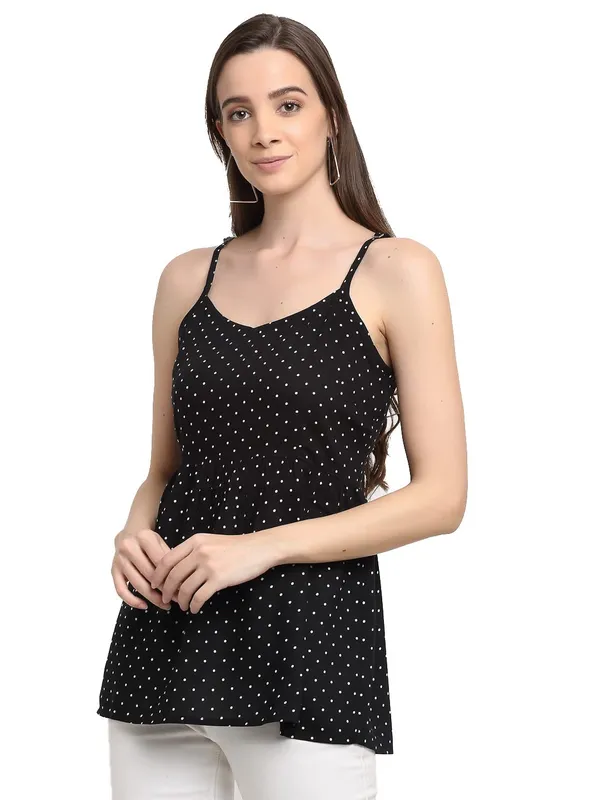 Black_Polka_Rayon_Print_Tops