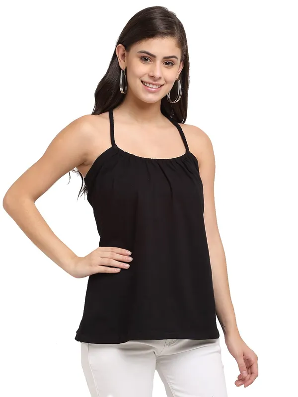 Black_Cotton_Lycra_Tops