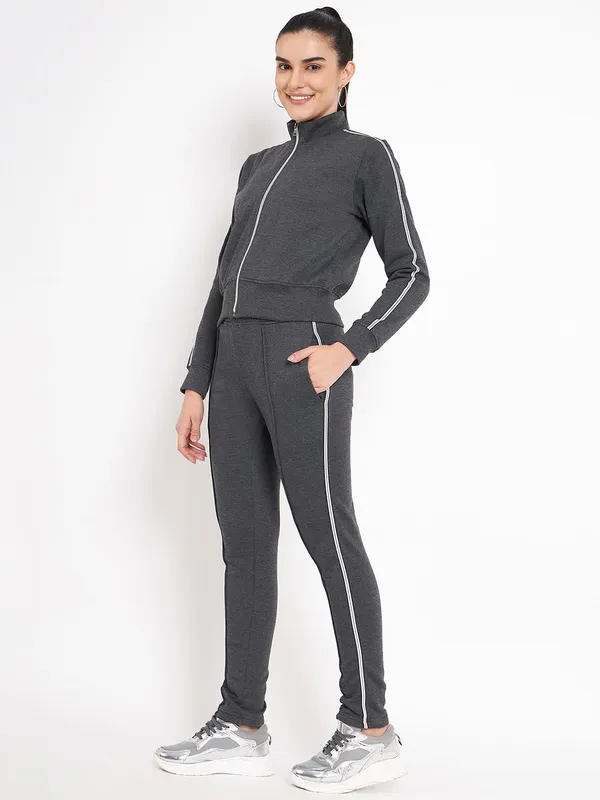 Charcoal_Cotton_Blend_Fleece_Tracksuits_For_Women