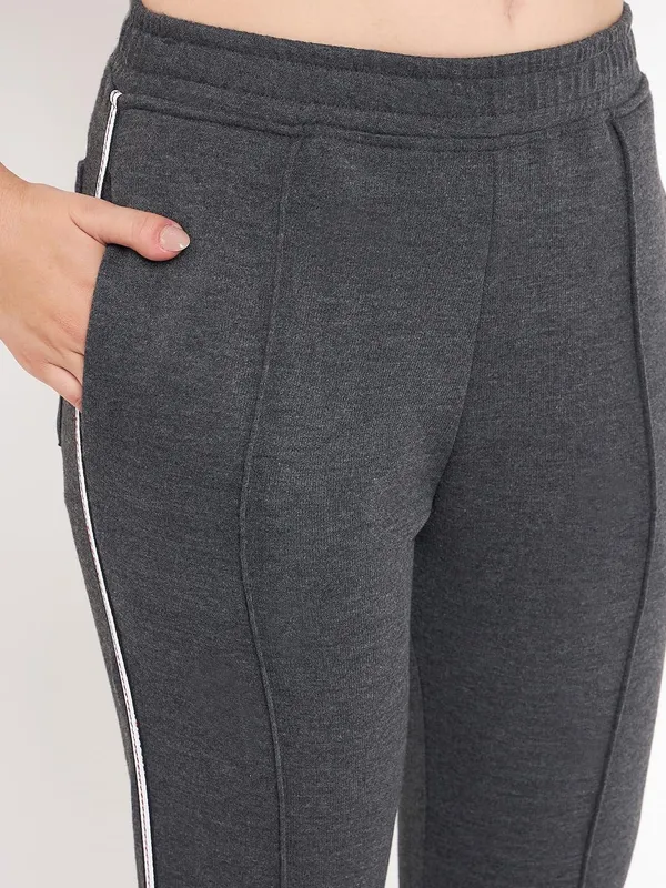 Charcoal_Cotton_Blend_Fleece_Tracksuits_For_Women