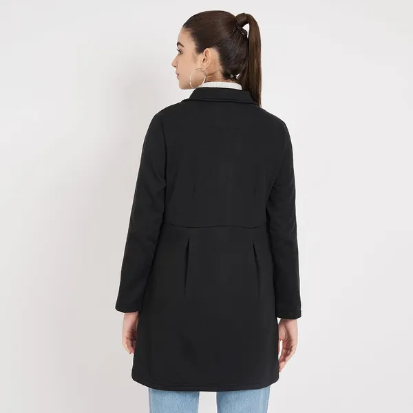 Black_Cotton_Blend_Fleece_Coats_For_Women