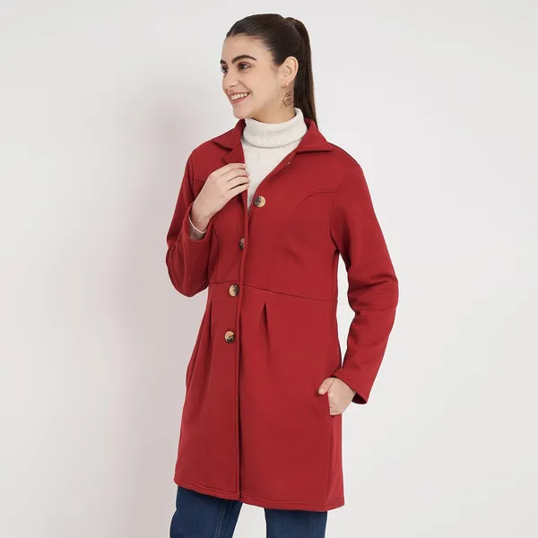 BRINNS_Women's_Polycotton_Fleece_Full_Sleeve_Coat:_Cozy_Elegance_for_Every_Season