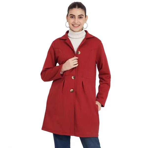 BRINNS_Women's_Polycotton_Fleece_Full_Sleeve_Coat:_Cozy_Elegance_for_Every_Season