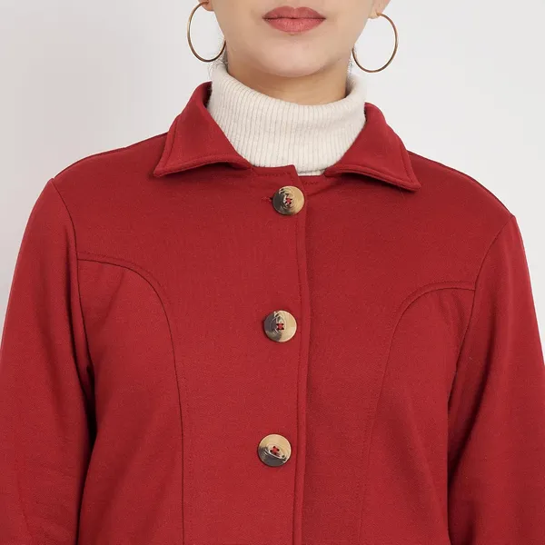 BRINNS_Women's_Polycotton_Fleece_Full_Sleeve_Coat:_Cozy_Elegance_for_Every_Season