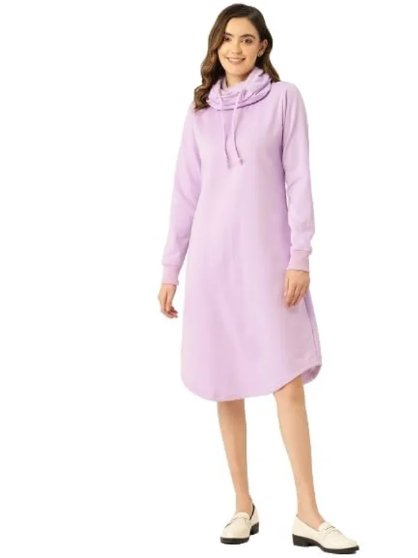 Laven_Cotton_Blend_Single_Jersey_Dresses_For_Women