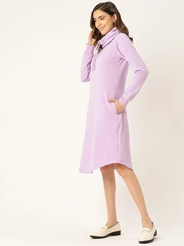Laven_Cotton_Blend_Single_Jersey_Dresses_For_Women