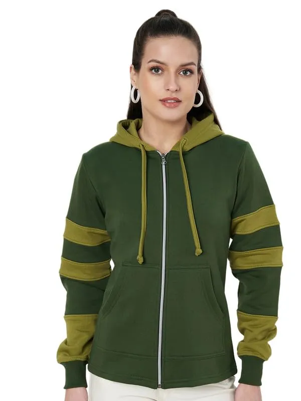 Teal_Blue_&_Burgundy_Striped_Fleece_Hooded_Sweat-shirt