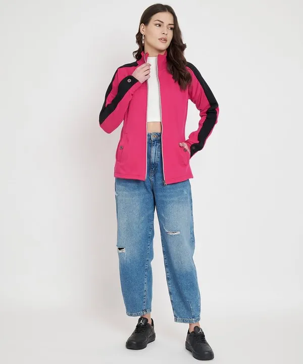 Maroon_Solid_Sweat-shirt