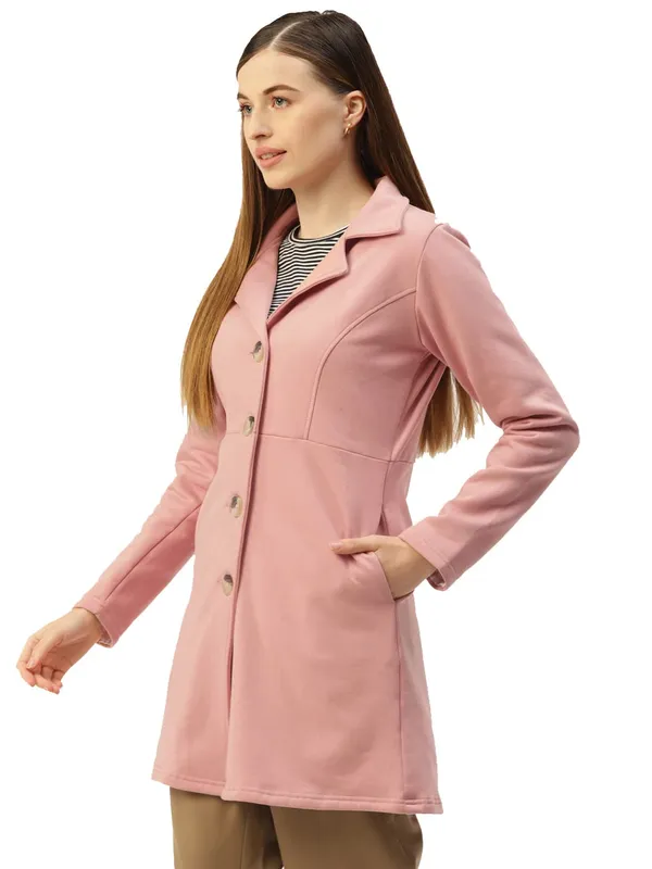 Pink_Cotton_Blend_Fleece_With_Lining_Coats_For_Women
