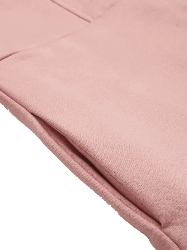 Pink_Cotton_Blend_Fleece_With_Lining_Coats_For_Women