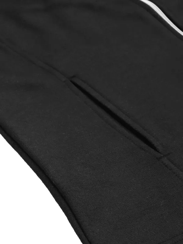 Black_Cotton_Blend_Fleece_Jackets_For_Women