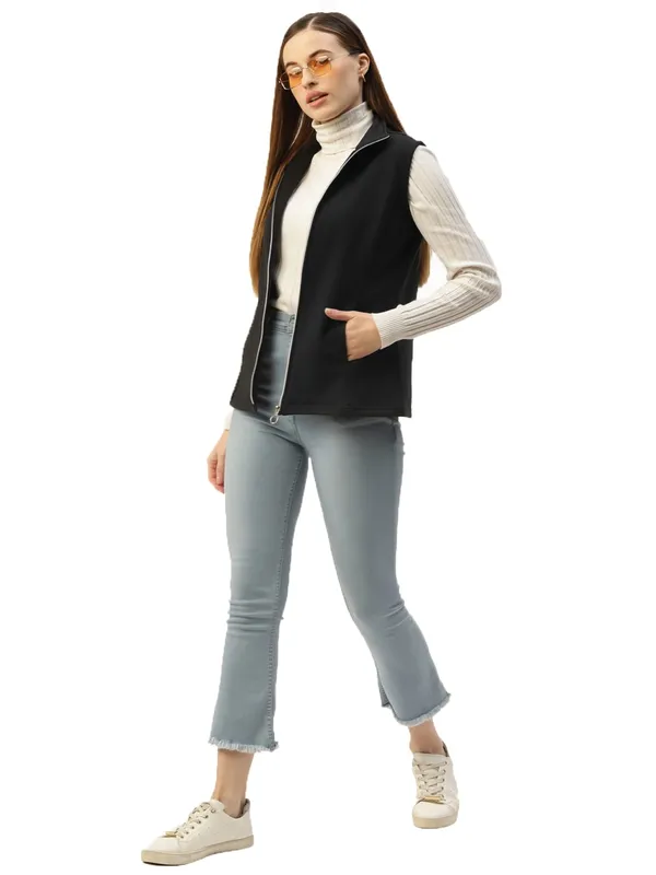 Mustard_Cotton_Blend_Fleece_Jackets_For_Women