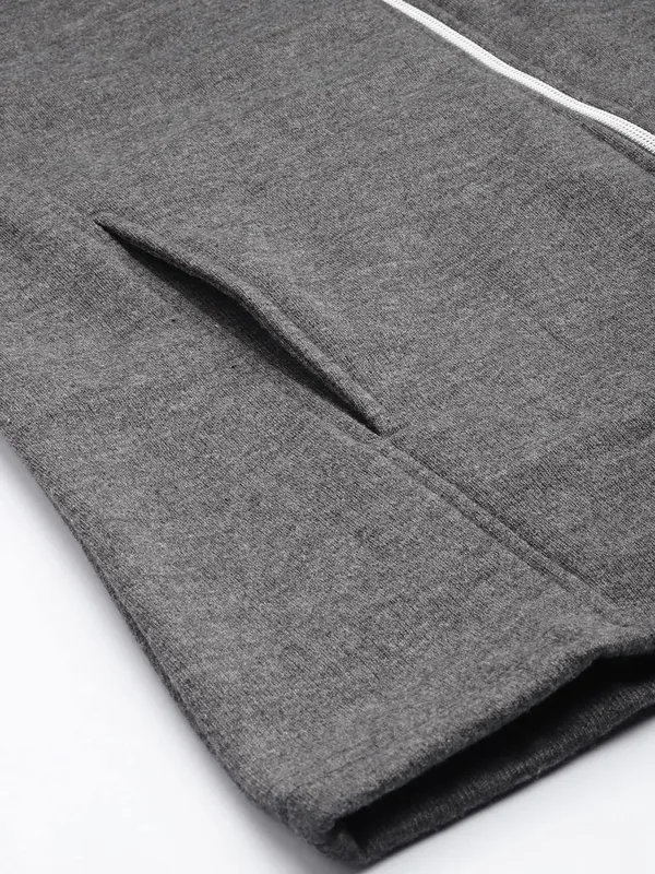 Plus_Size_Mock_Neck_Zip_Closure_Fleece_Tailored_Jacket