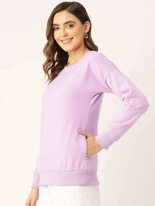 Laven_Cotton_Blend_Single_Jersey_Sweatshirts_For_Women