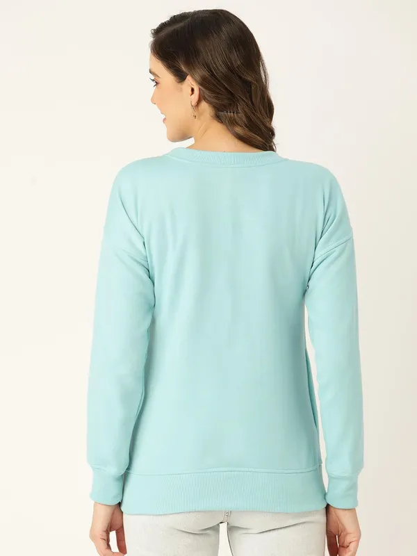 Turq_Cotton_Blend_Single_Jersey_Sweatshirts_For_Women