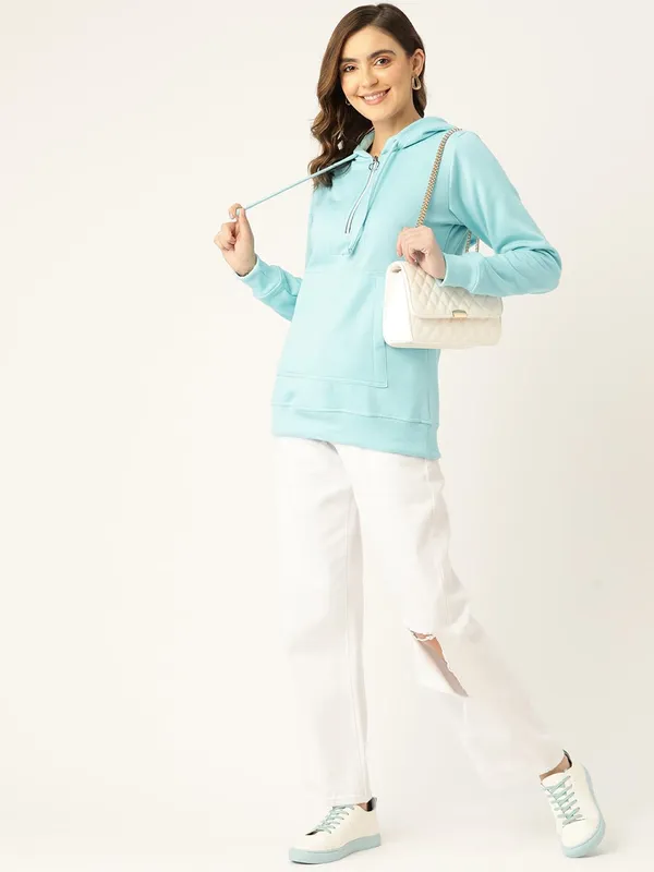 Turq_Cotton_Blend_Single_Jersey_Sweatshirts_For_Women