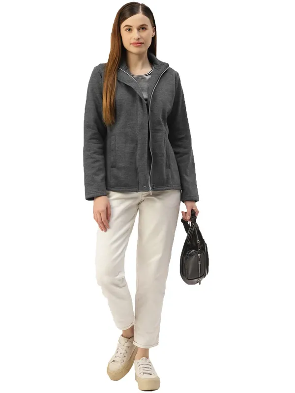 Charcoal_Cotton_Blend_Single_Jersey_Sweatshirts_For_Women