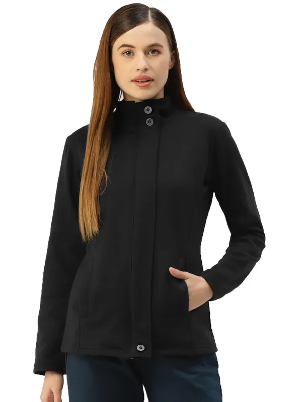 Black_Cotton_Blend_Single_Jersey_Sweatshirts_For_Women