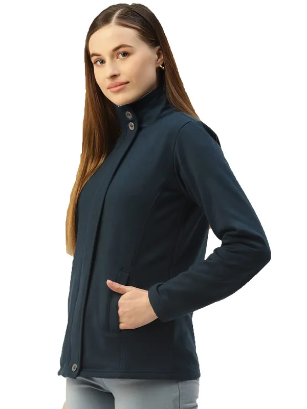 Teal_Cotton_Blend_Single_Jersey_Sweatshirts_For_Women
