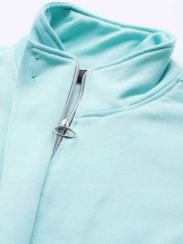 Turq_Cotton_Blend_Single_Jersey_Sweatshirts_For_Women