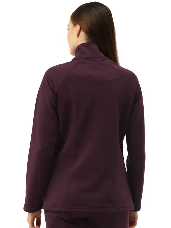 Plum_Cotton_Blend_Fleece_Sweatshirts_For_Women