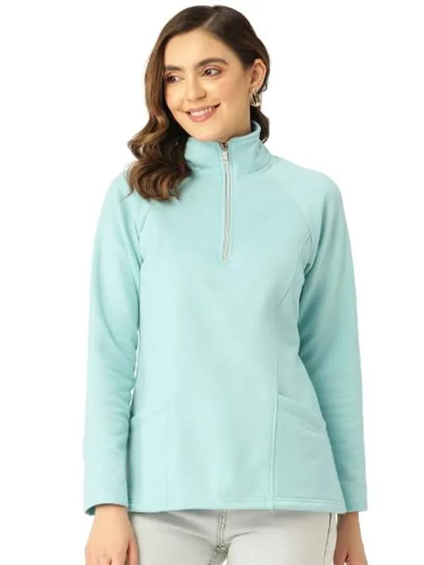 Turq_Cotton_Blend_Fleece_Sweatshirts_For_Women