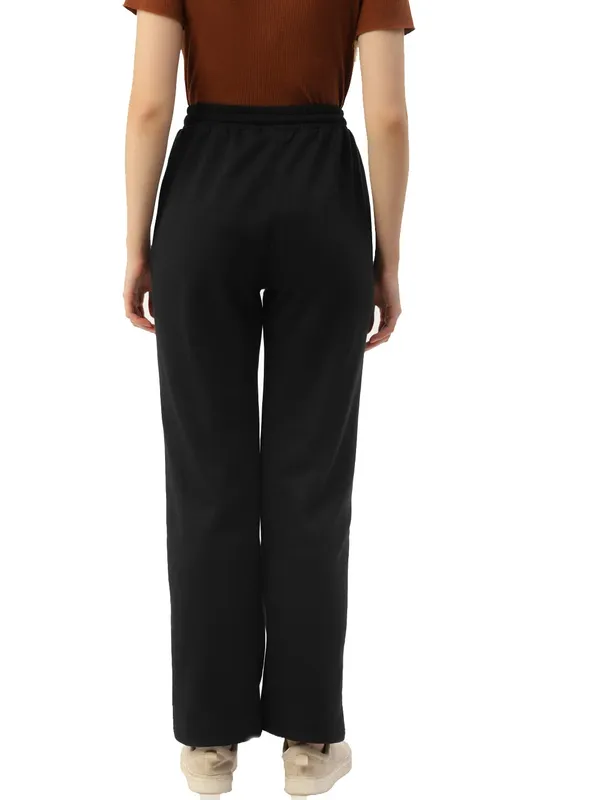 Black_Cotton_Blend_Fleece_Trousers_For_Women