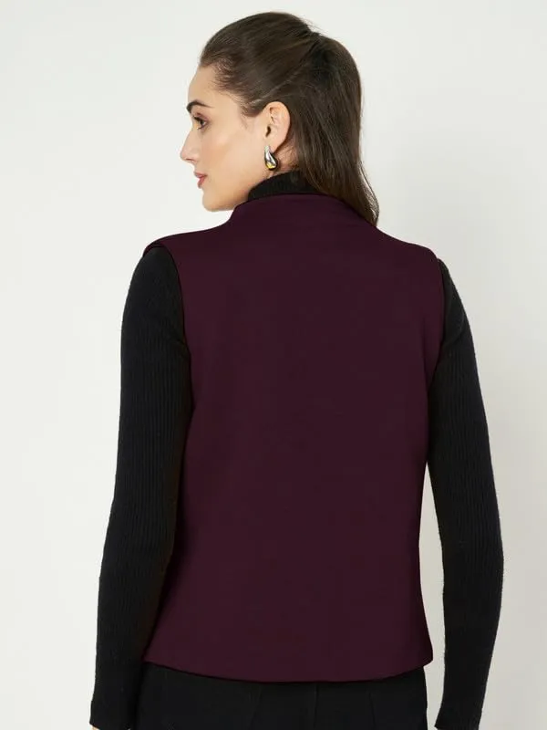 Woven_V-Neck_Casual_Waistcoat