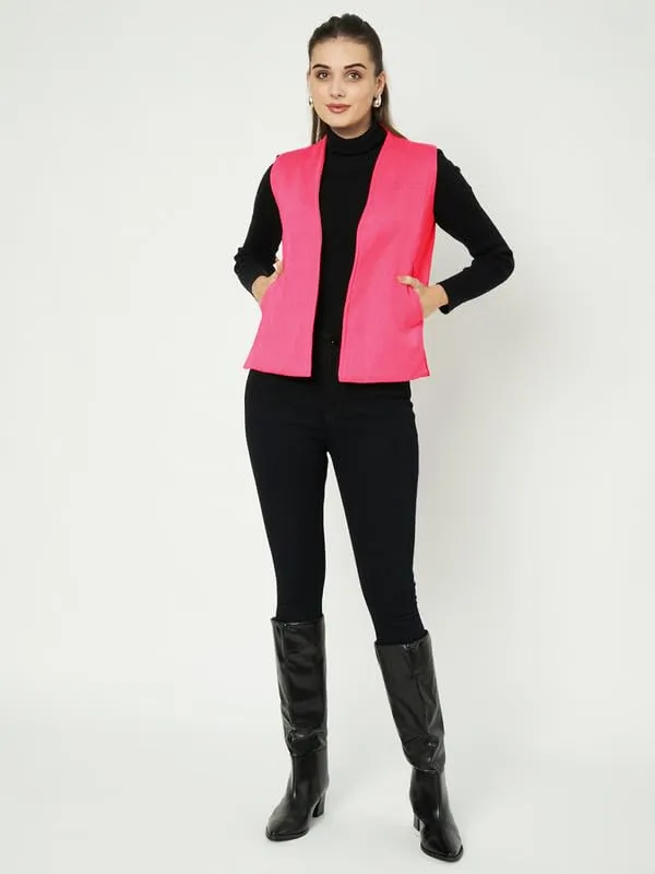 Woven_V-Neck_Casual_Waistcoat