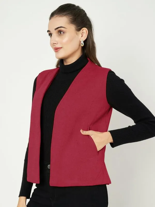 Woven_V-Neck_Casual_Waistcoat