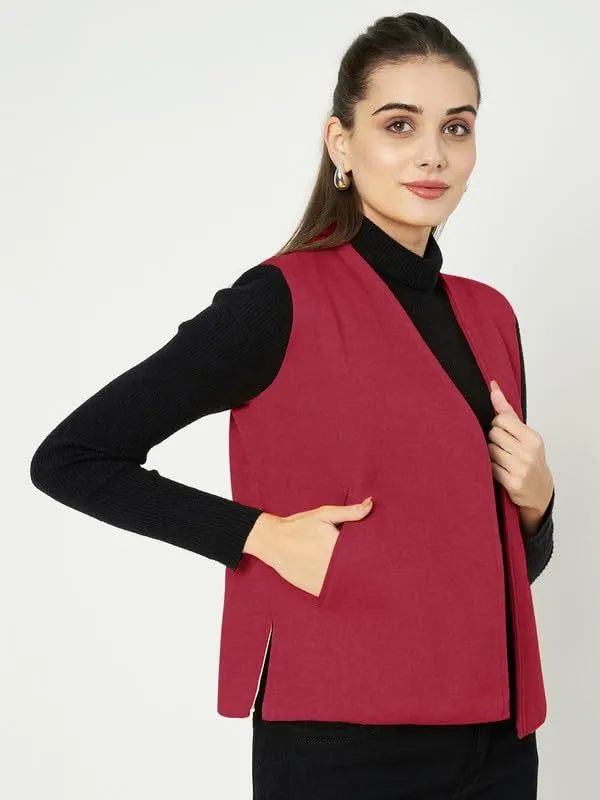 Woven_V-Neck_Casual_Waistcoat