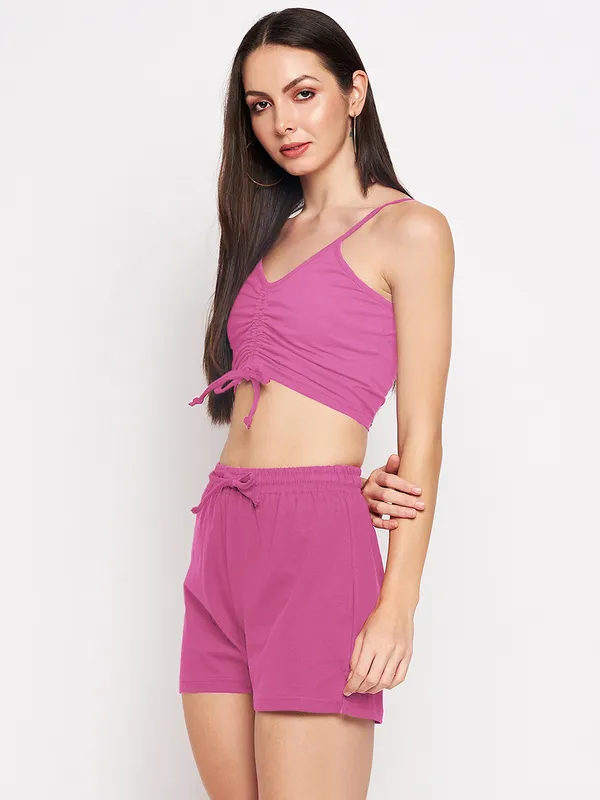 BRINNS_Bralette_Top_With_Shorts_Co-Ords