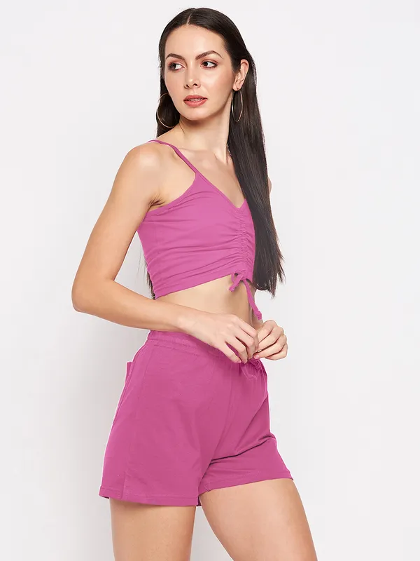 BRINNS_Bralette_Top_With_Shorts_Co-Ords