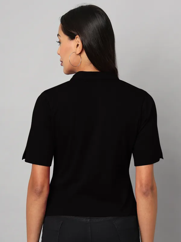 Black_Cotton_Lycra_Shirts