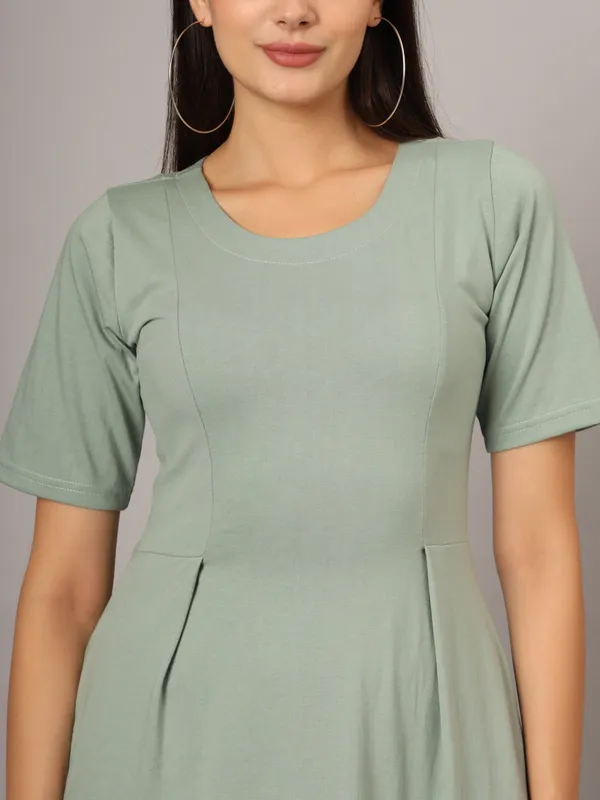 BRINNS_Women_Solid_Plus_Size_Cotton_A-Line_Midi_Dress