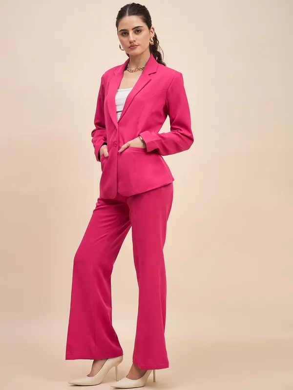 Hotpink_Polyester_Lycra_Suits