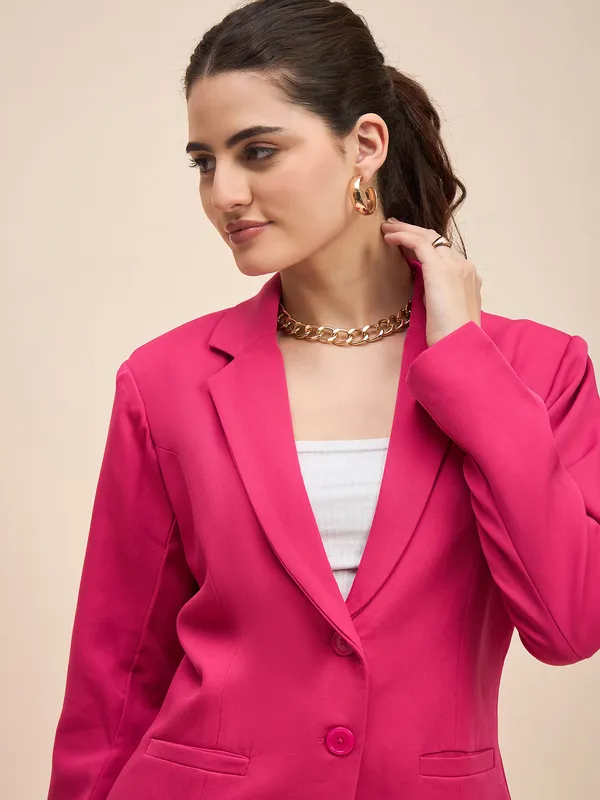 Hotpink_Polyester_Lycra_Suits