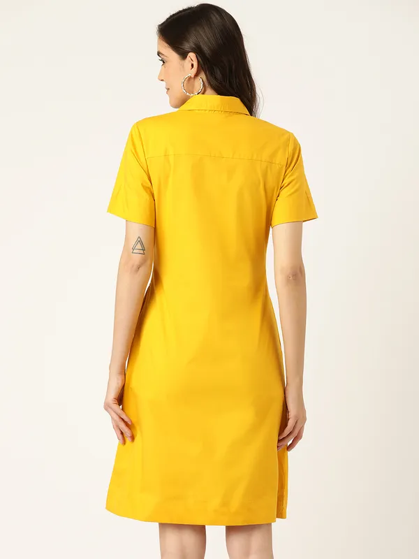 Mustard_Cotton_Poplin_Dresses
